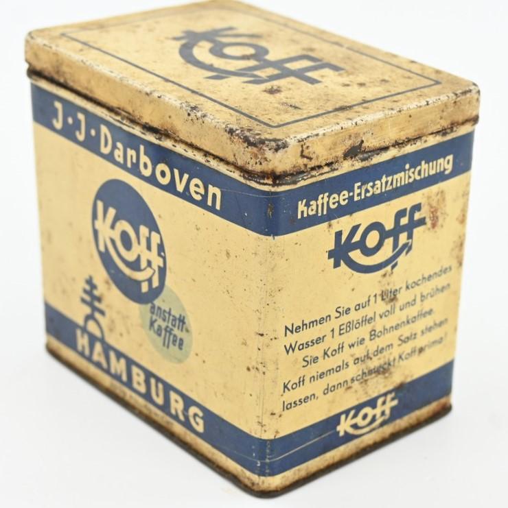 German Third Reich era Coffee Substitute Tin can