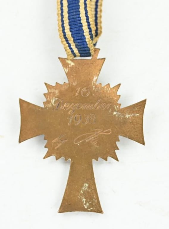 German Mother's Cross in Bronze