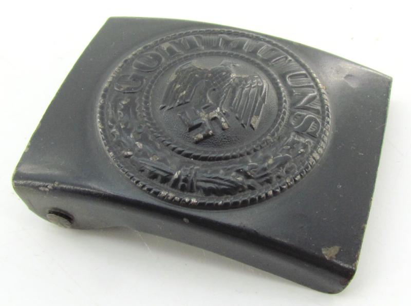 Wehrmacht (Heer) Steel  belt buckle marked B&N 43