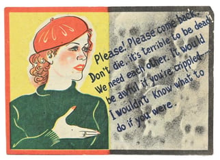 Japanese WW2 Propaganda Leaflet "Please''
