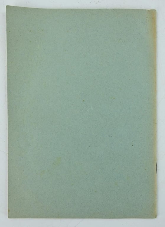 German Luftwaffe Clothing Price List Nr. 11 Booklet