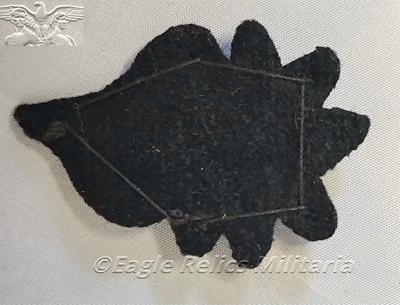 Wartime Edelweiss on Black backed cloth