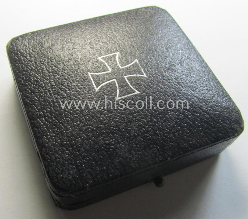 Superb, 'Eisernes Kreuz 1. Klasse' (ie. Iron Cross 1st class) being an (I deem) early-war-period-produced (albeit non-maker-marked) example and that comes complete in its specific etui as issued and/or recently found