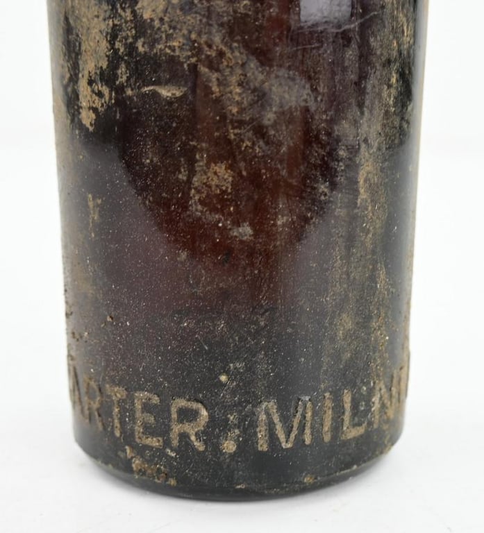 British WW2 Bottle of Beer 'Nebo Monastery'