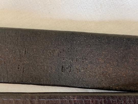 K98 Leather Rifle Sling -Kriegsmarine 1939-