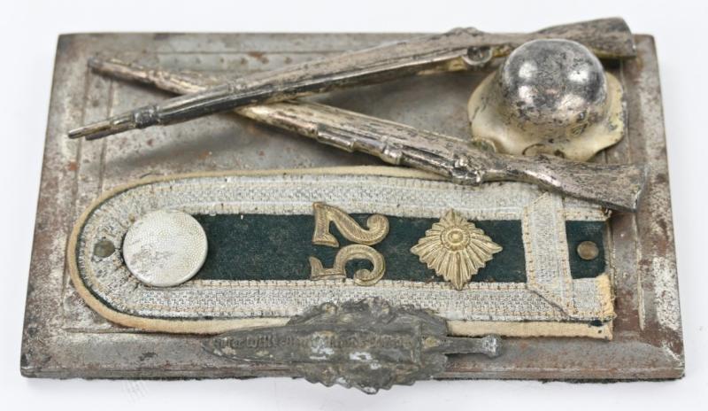German WH Infantry Regiment 57 Plaque