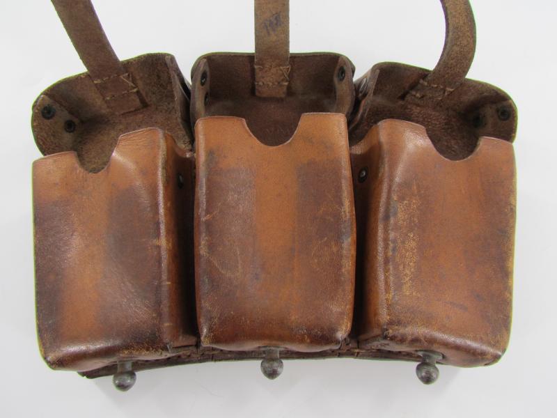 WH/SS Brown K98 Ammunition Pouch