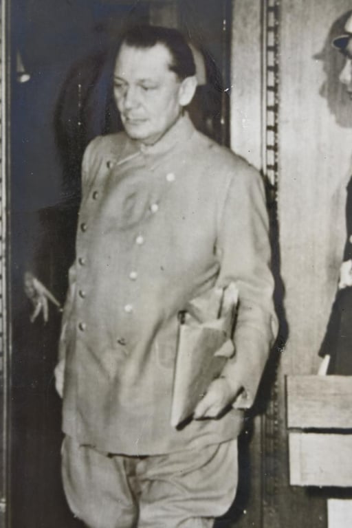 Allied Nuremberg War Trails Picture Hermann Göring