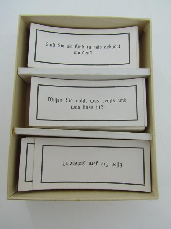 German Cardgame 'Und ob!'