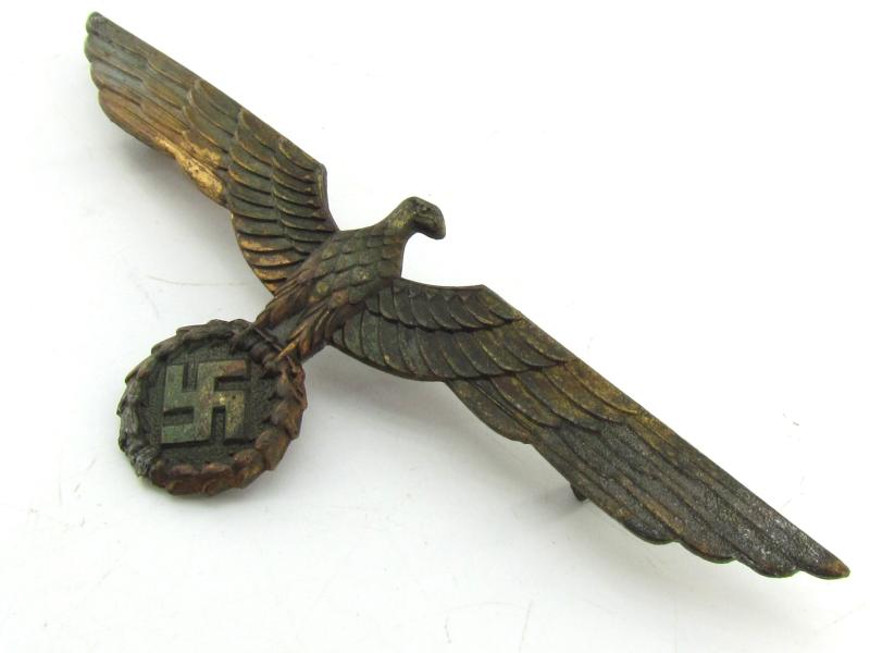 Metal breast Eagle For Officers Kriegsmarine Summer Uniform