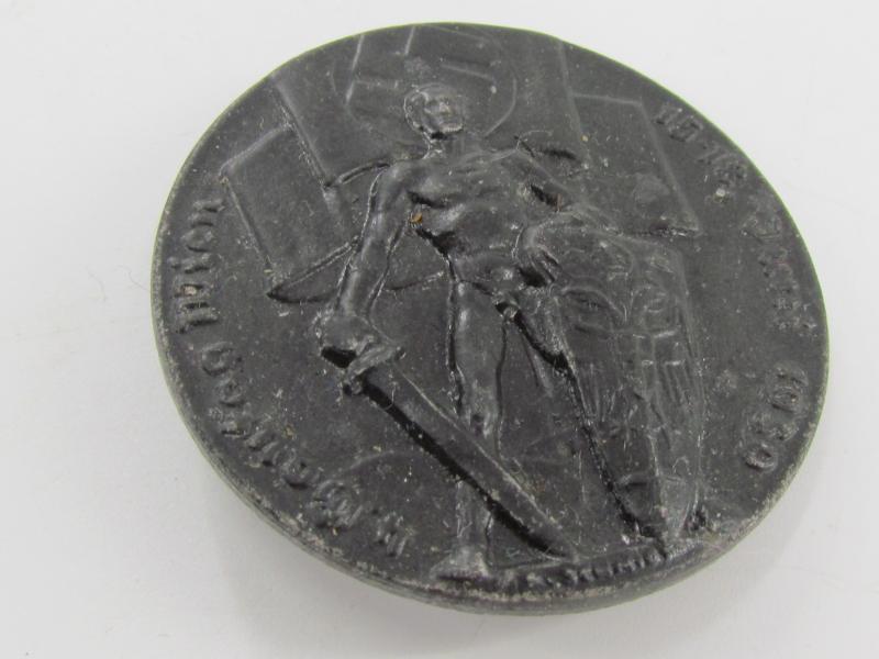 Gautag Vienna ( Wien )  Day Badge 1939 by Friedrich Ort