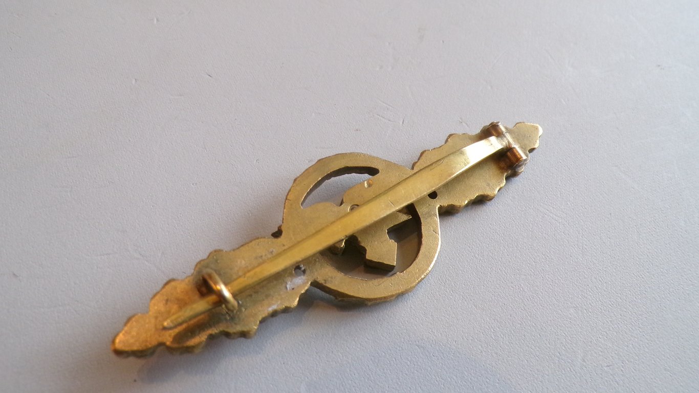 Frontflugspange fur Transportflieger in Gold