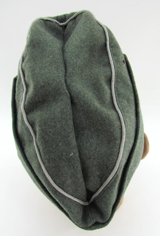 Wehrmacht (Heer) Field Cap (Schiffchen), Field-Upgraded to Officer