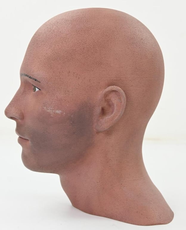 Display Head for headgear