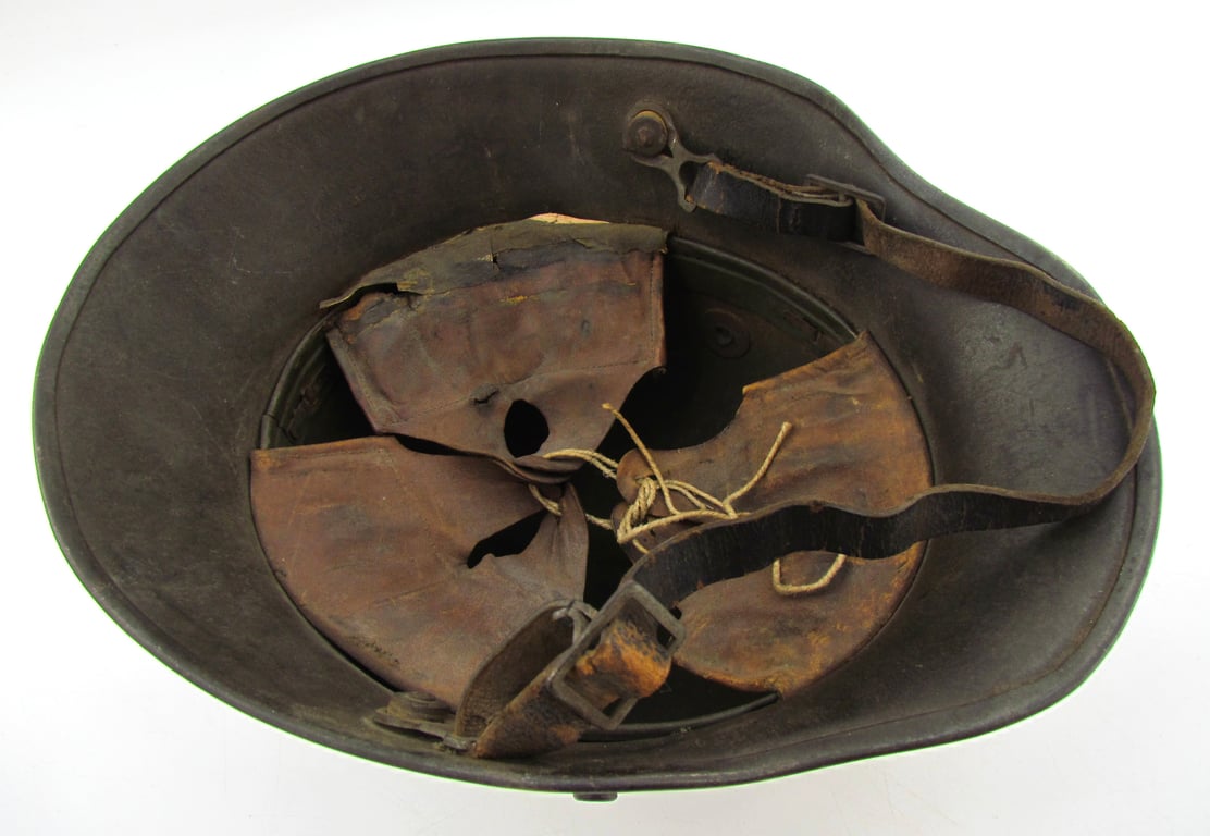 WW1 German M16 Stahlhelm – Untouched Example with Original Liner & Chinstrap
