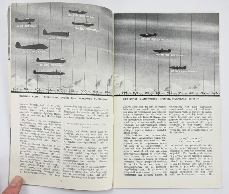 Allied WW2 (Dutch) Booklet 'Battle of Britain'