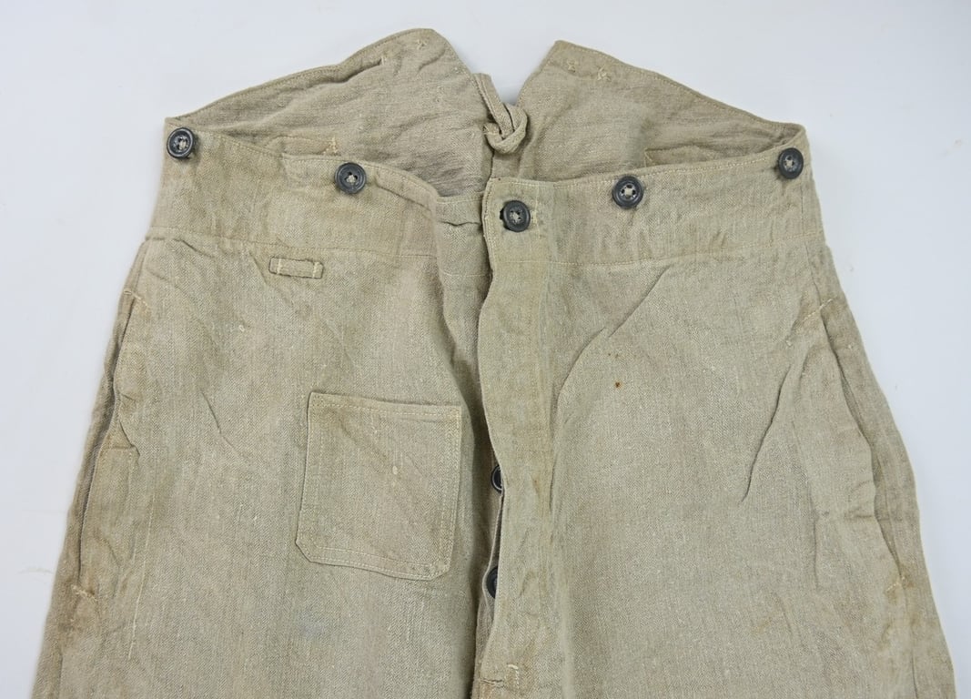 German WH Drillich Uniform Set