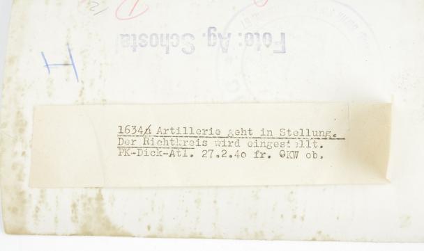 German WH Press photo 'Richtkreis'