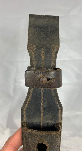 K98 Bayonet Leather Frog