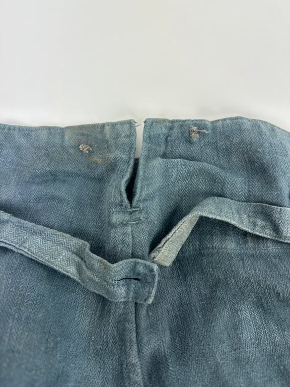 WW2 German M40 HBT or Drillich combat trousers