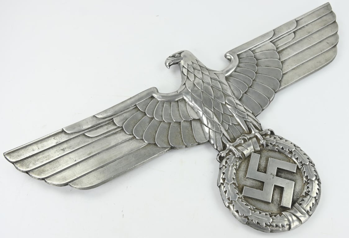 German Third Reich Rare 29'' Railway Eagle