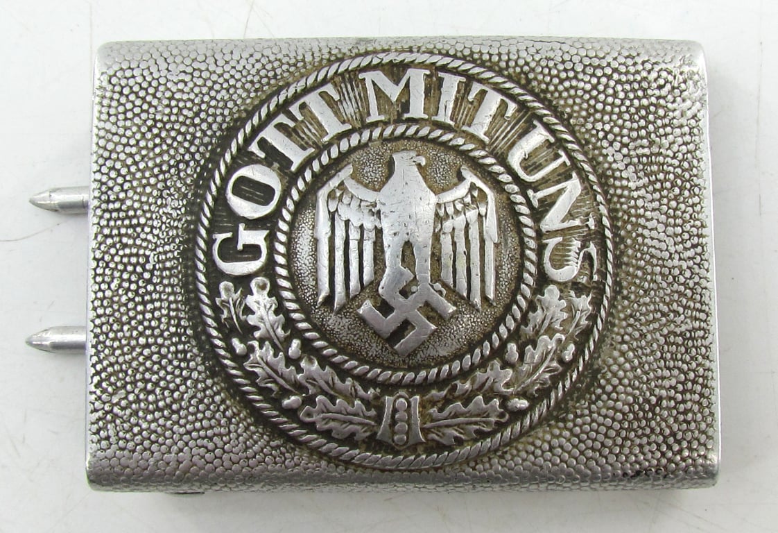 Wehrmacht (Heer) Aluminum Belt Buckle