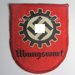 D.A.F.- (ie. 'Deutsches Arbeitsfront') specialist-armbadge (ie. 'Tätigkeitsabzeichen') as...