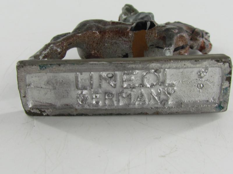 Lineol Wehrmacht Soldier ( 4 cm ) on Horseback