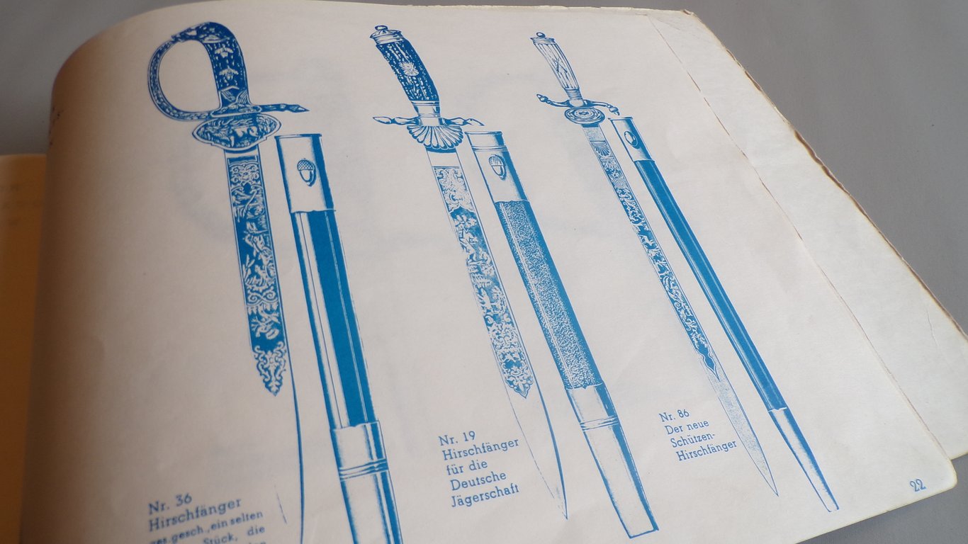 F.W. Höller Solingen Edged Weapons Catalog
