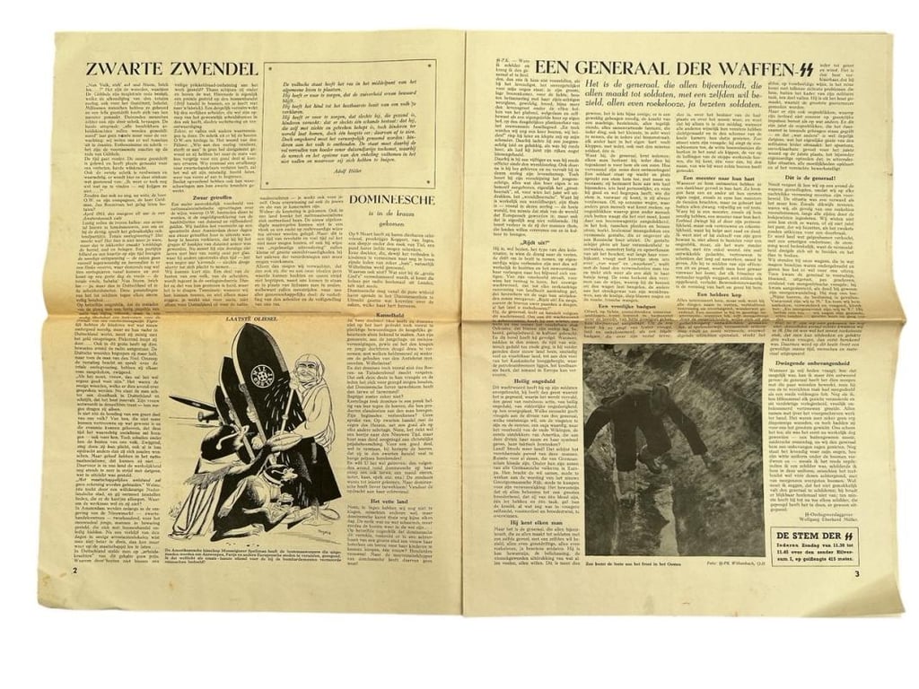 Dutch Waffen SS Newspaper – Storm SS No 3 April 23th 1943