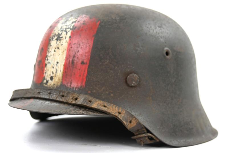 German WH M42 ND Combat Helmet 'Austrian Resistance'