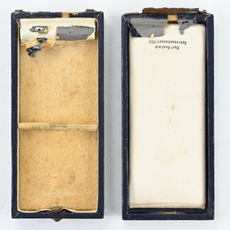 German Mother's Cross in Gold Case
