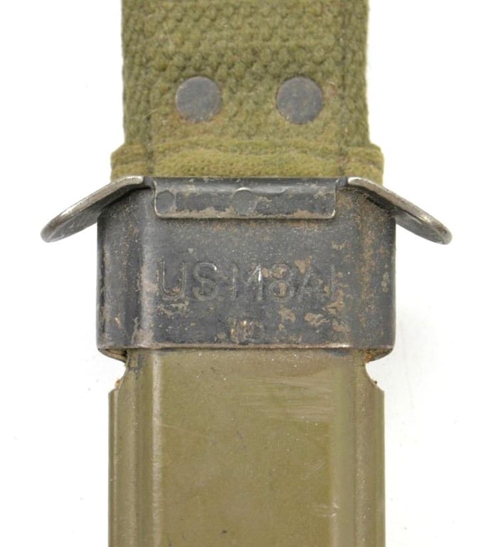 US WW2 M8A1 Bayonet Scabbard