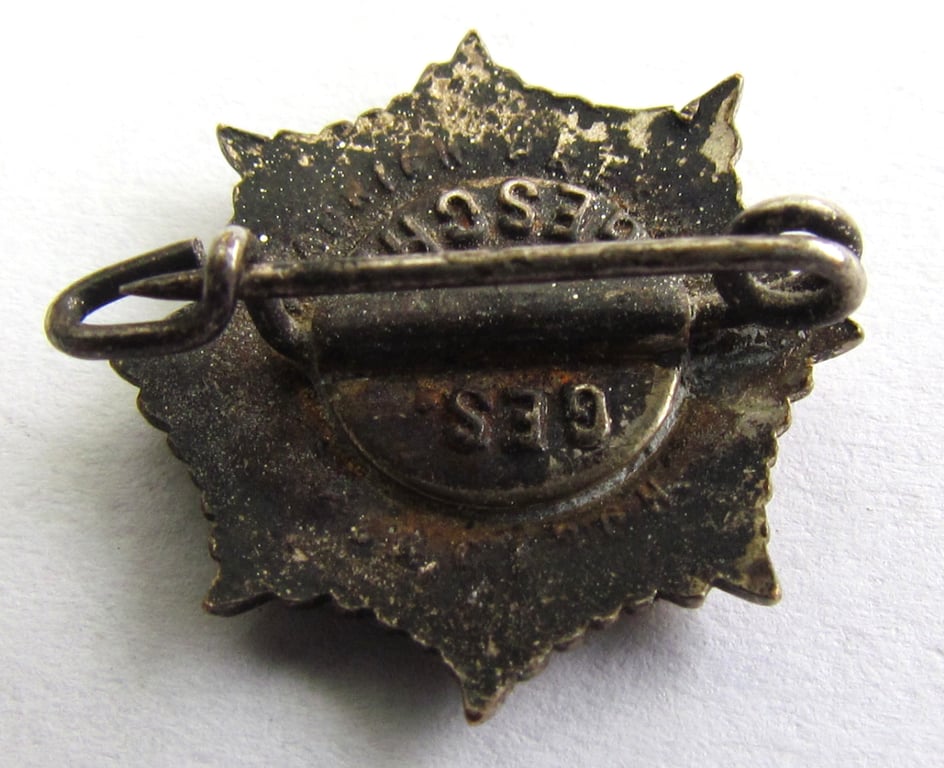 RLB Member Badge – 1st Type – H. Aurich Dresden – 18 mm