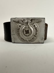Waffen-SS Belt & Buckle  "Overhoff"