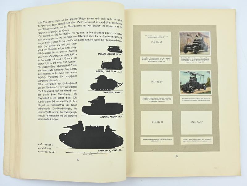 German WW2 Cigaretalbum ''Wie die Anderen gerüstet sind!''