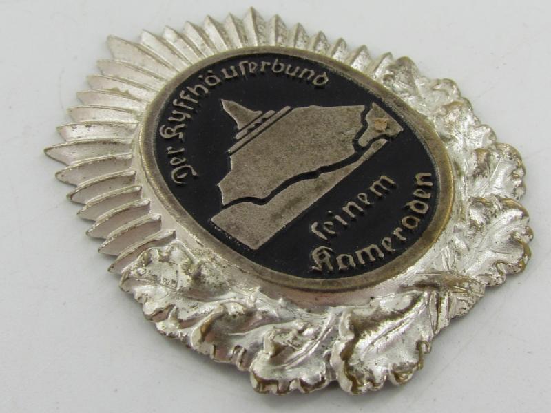 German Kyffhäuser Cap Badge