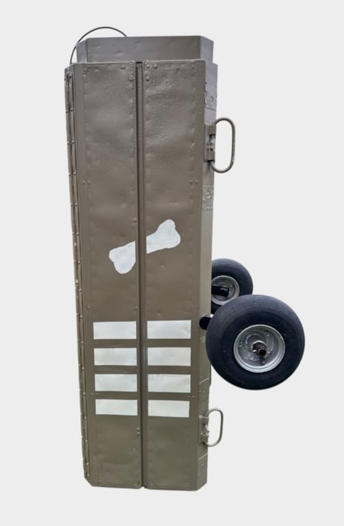 Fallschirmjäger Drop container (Abwurfbehälter) for weapons and ammunition (Mehrzwecke)