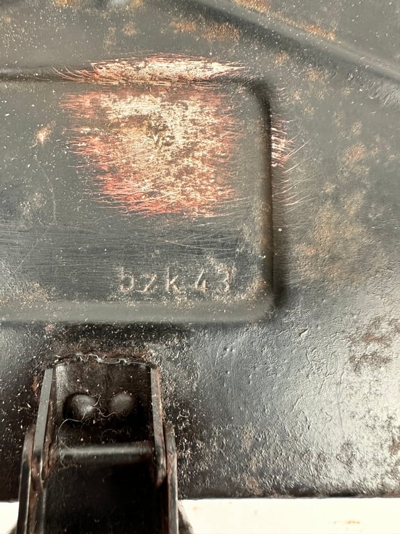 Wehrmacht bicycle ‘Truppenfahrrad’ ammuntion box by bzk 1943