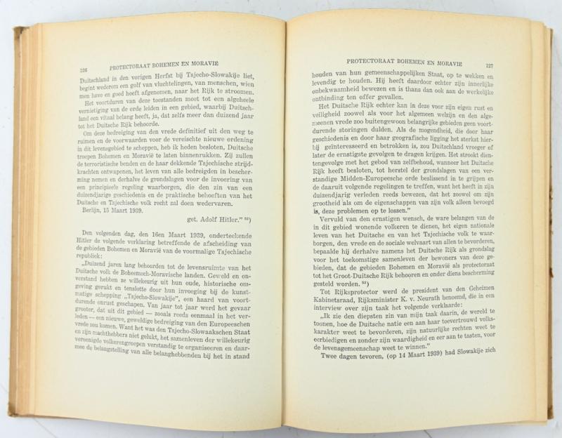 German Propaganda Book 'The empire of the Fuhrer'