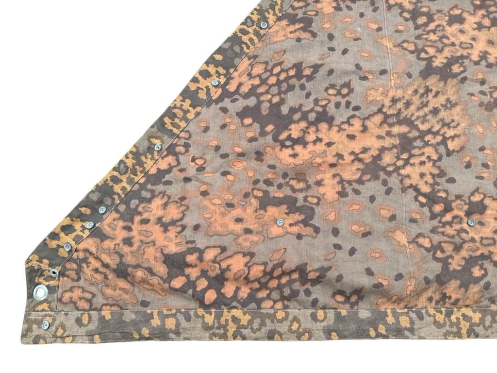 Waffen SS Oak Shelter Quarter ( Zeltbahn ) in mint condition