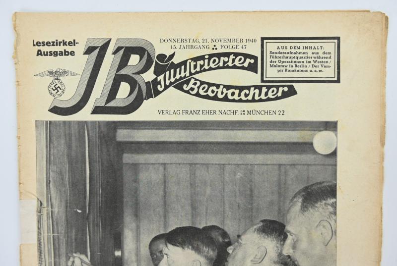German Magazine "Illustrierte Beobachter" Dated 21 November 1940