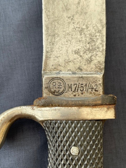 HITLER YOUTH KNIFE RZM PERIOD BY ANTON WINGEN.