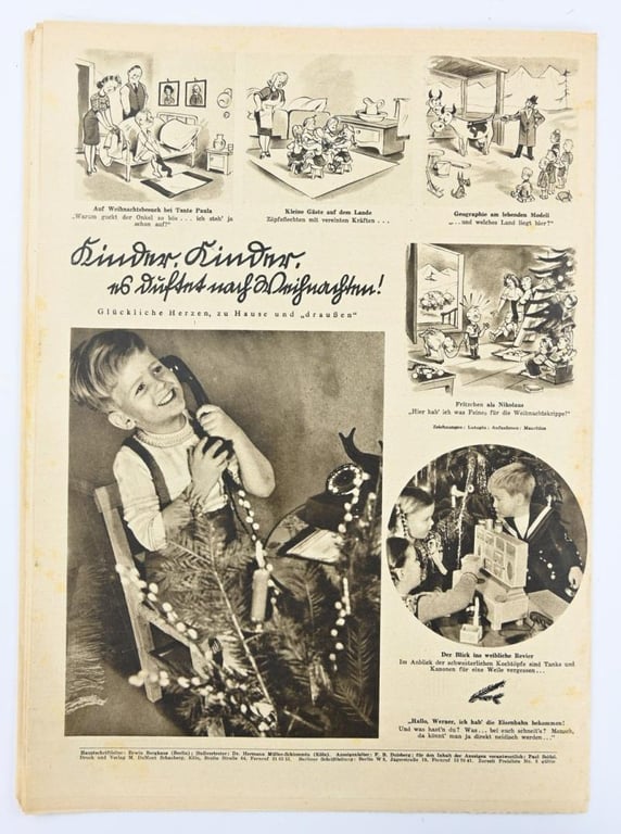 German Magazine kölnische illustrierte zeitung December 26th, 1940