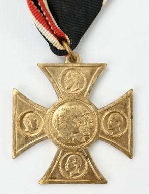 German 40 Years Weissenburg Remembrance Medal 1870-1910