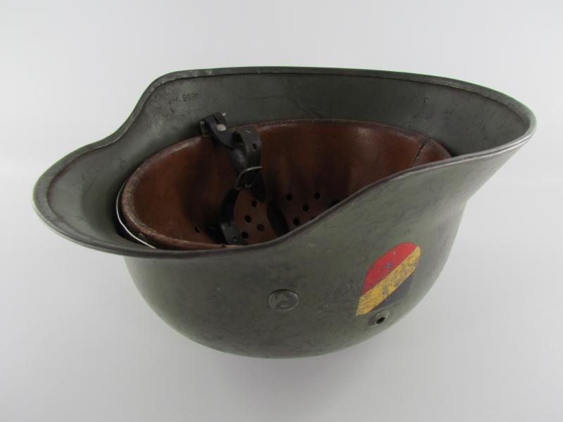 Wehrmacht Heer M35 Applegreen Double Decal Helmet
