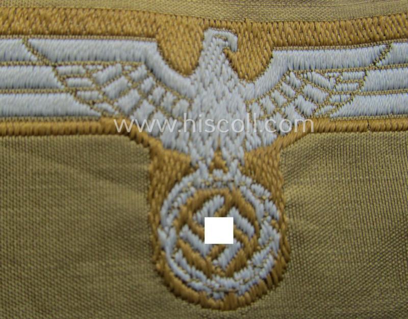WH (Heeres) 'tropical-issue' (ie. DAK or: 'Deutsches Afrika Korps'-related-) side-cap-eagle