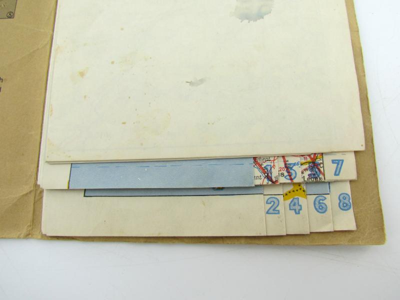 US WWII Roadmap of France 1944