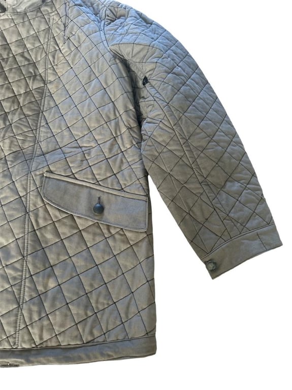 Luftwaffe Fallschirmjäger Squere Guilted Winter Parka in Stone Mint Condition