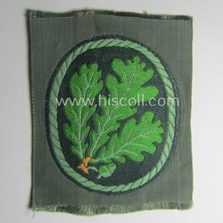 WH (Heeres) enlisted-mens'- (ie. NCO-) type, so-called: 'Jäger'-armpatch...